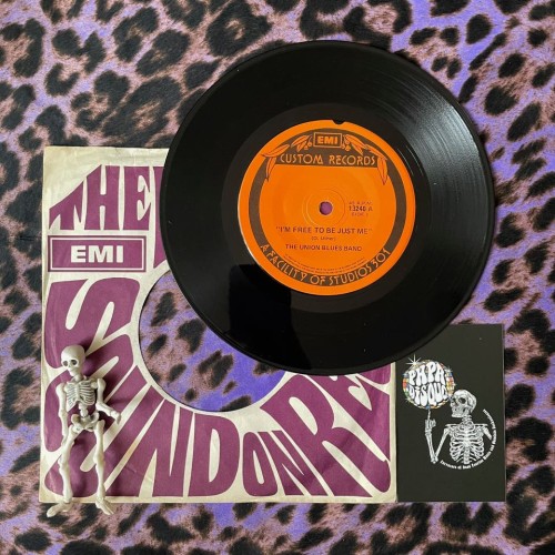 The Union Blues Band - I'm Free to Just Be Me - 7" Vinyl 45RPM - EMI