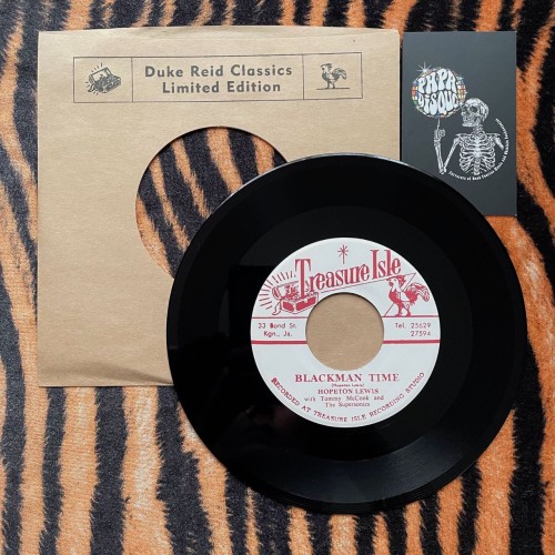 Hopeton Lewis With Tommy McCook And The Supersonics – Blackman Time / Live It Up